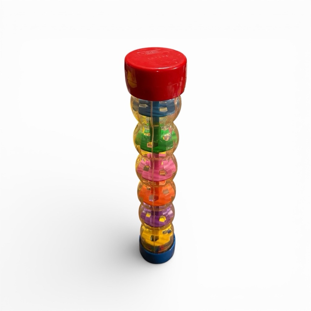 Rainmaker Toy, 13" Colorful Plastic Rainstick, Preschool STEM Sensory‎ Toy